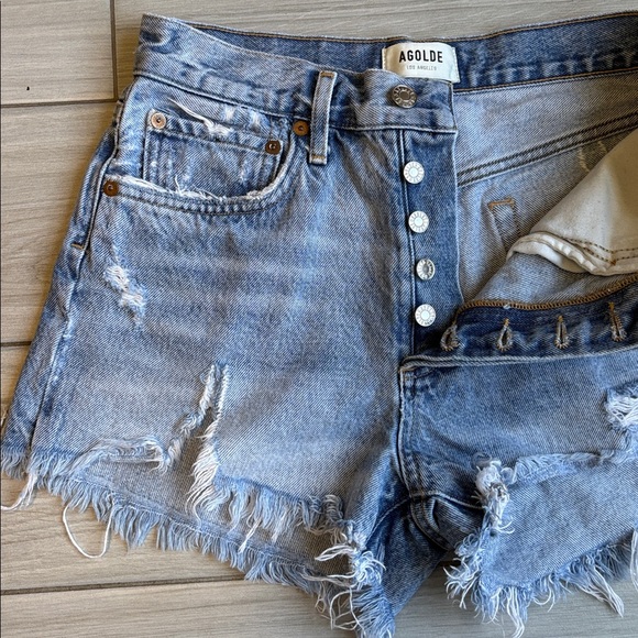 AGOLDE PARKER VINTAGE CUT OFF SHORT - Picture 3 of 5